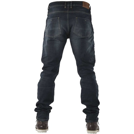 Jean Motorcycle Overlap All Road CE Castel with aramid fibers