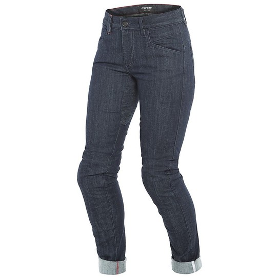 Jeans da Donna Moto Tecnici Dainese ALBA SLIM LADY Jeans Dark Denim