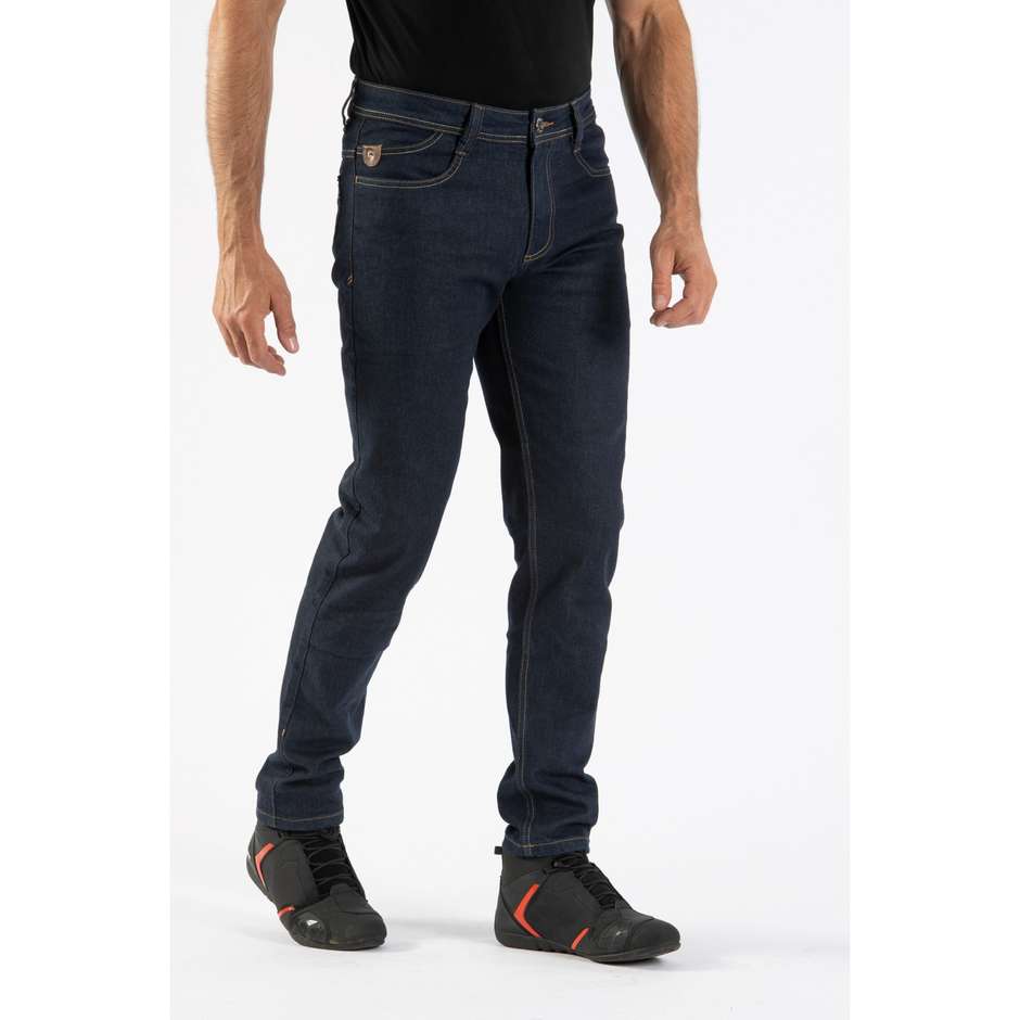 Jeans Hosen Moto Ixon KEVIN C-Größen Dark Raw