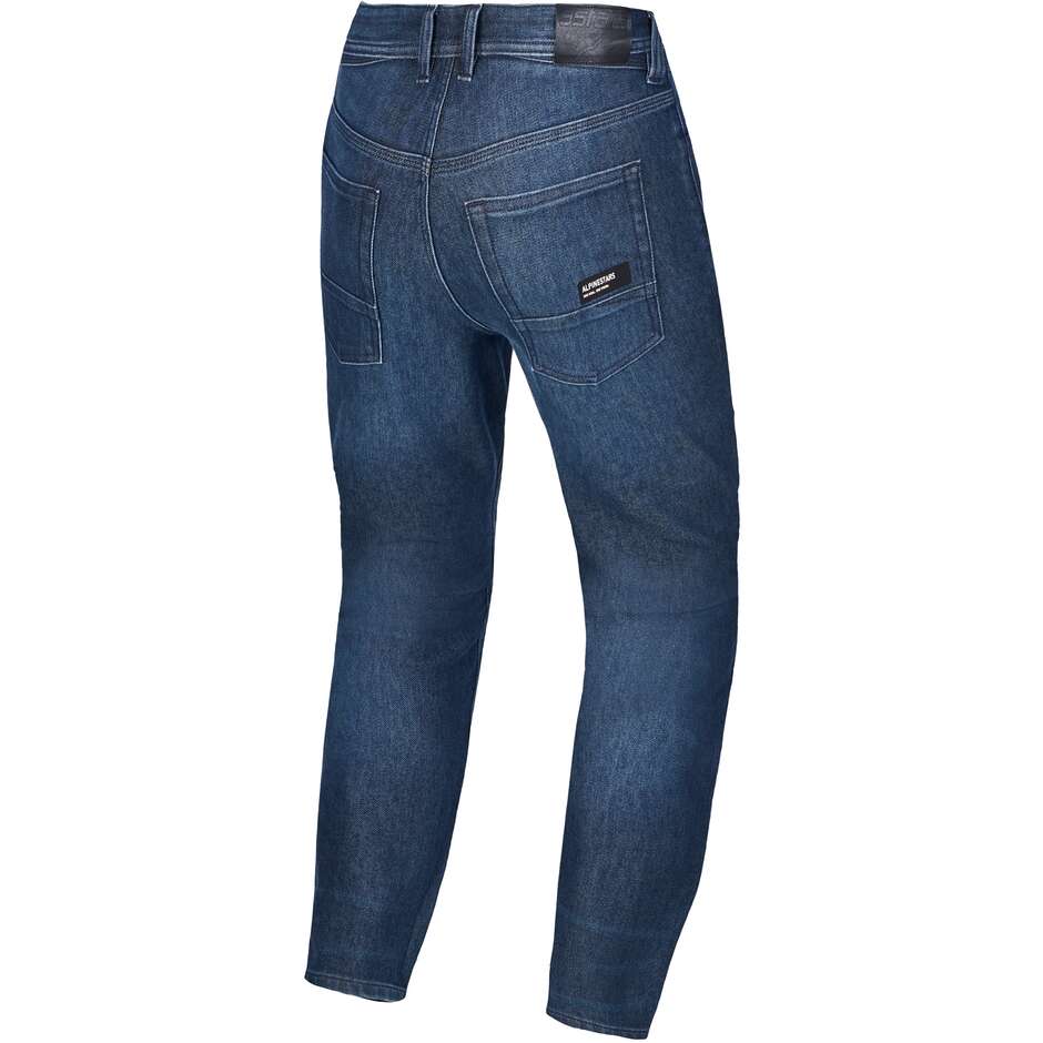 Jeans Moto Alpinestars FLEX-AST 10 TOUGH MAX DENIM PANTS Blu Scuro