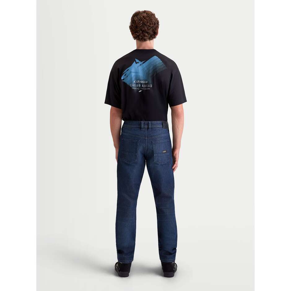 Jeans Moto Alpinestars FLEX-AST 10 TOUGH MAX DENIM PANTS Blu Scuro