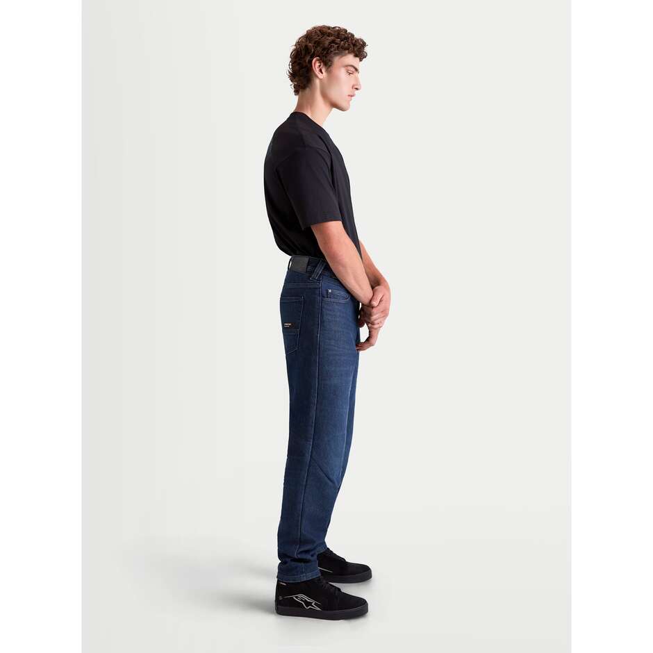 Jeans Moto Alpinestars FLEX-AST 10 TOUGH MAX DENIM PANTS Blu Scuro