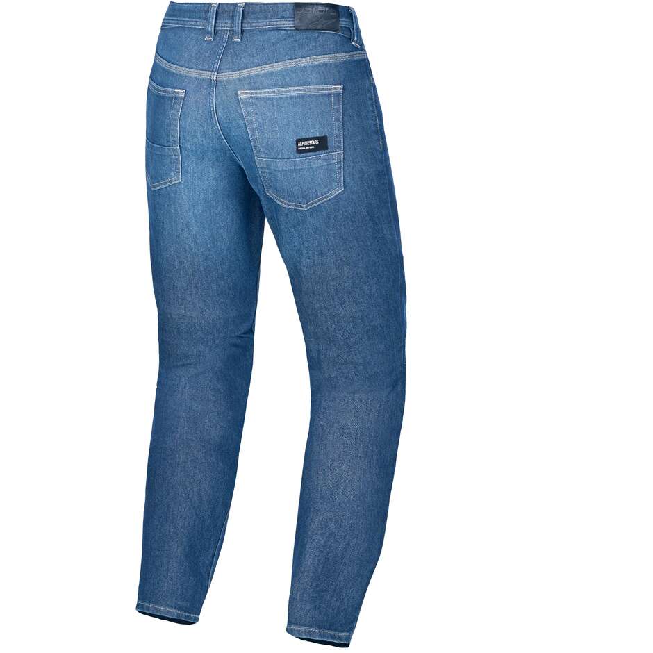 Jeans Moto Alpinestars FLEX-AST 7 DENIM PANTS Azzurro