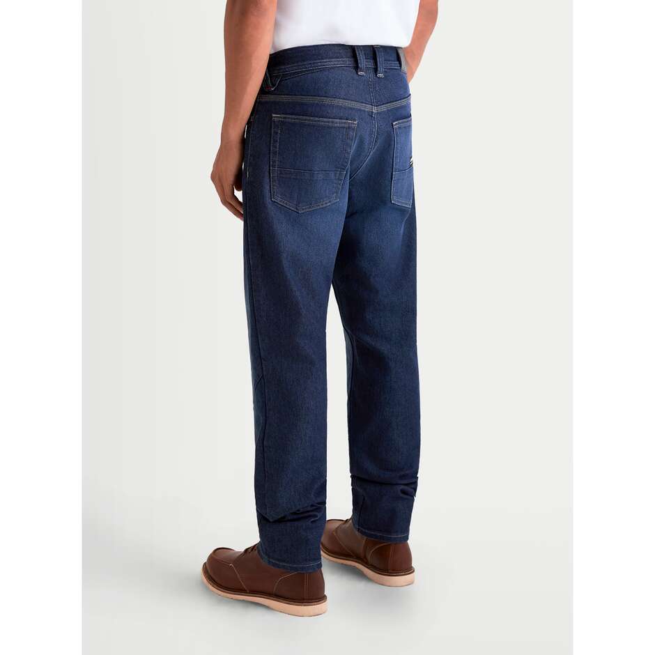 Jeans Moto Alpinestars FLEX-AST 7 DENIM PANTS SHORT Blu Scuro