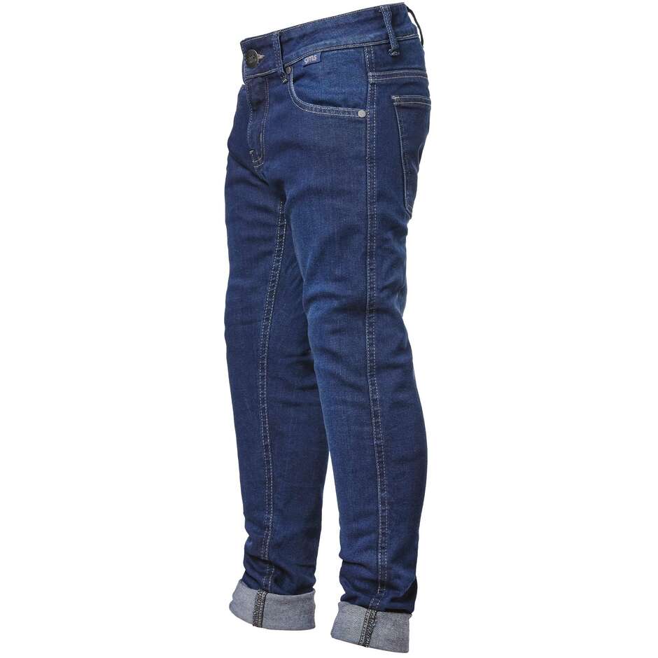 Jeans Moto Bambino GMS COBRA JUNIOR blu scuro
