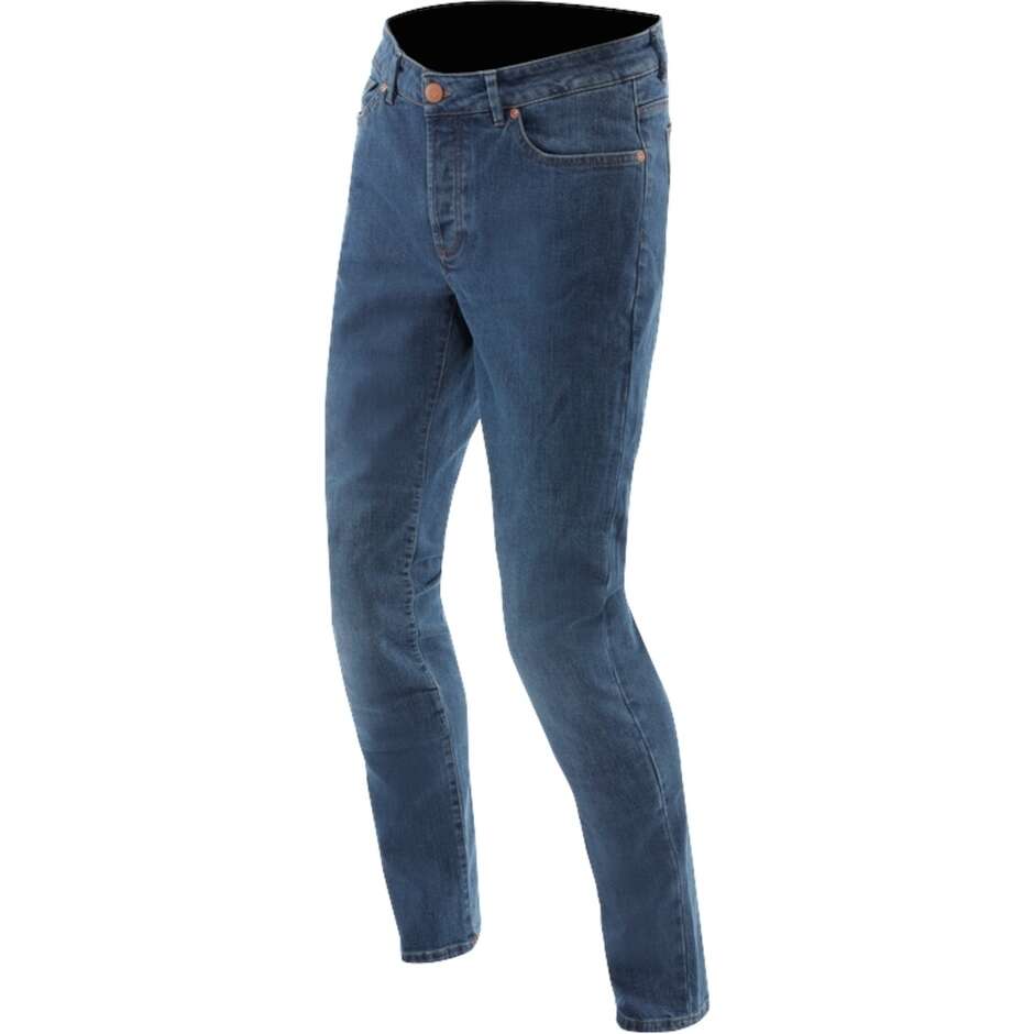 Jeans Moto Dainese 5-POCKET DENIM REGULAR Blu