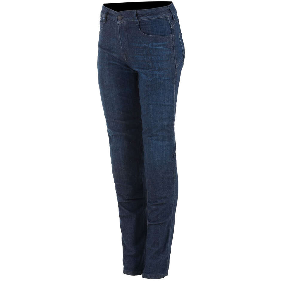 Jeans Moto Donna Alpinestars DAISY V2 Blu