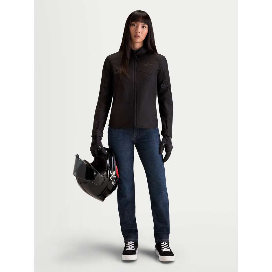 Jeans Moto Donna Alpinestars STELLA FLEX-AST 7 DENIM PANTS Blu Scuro