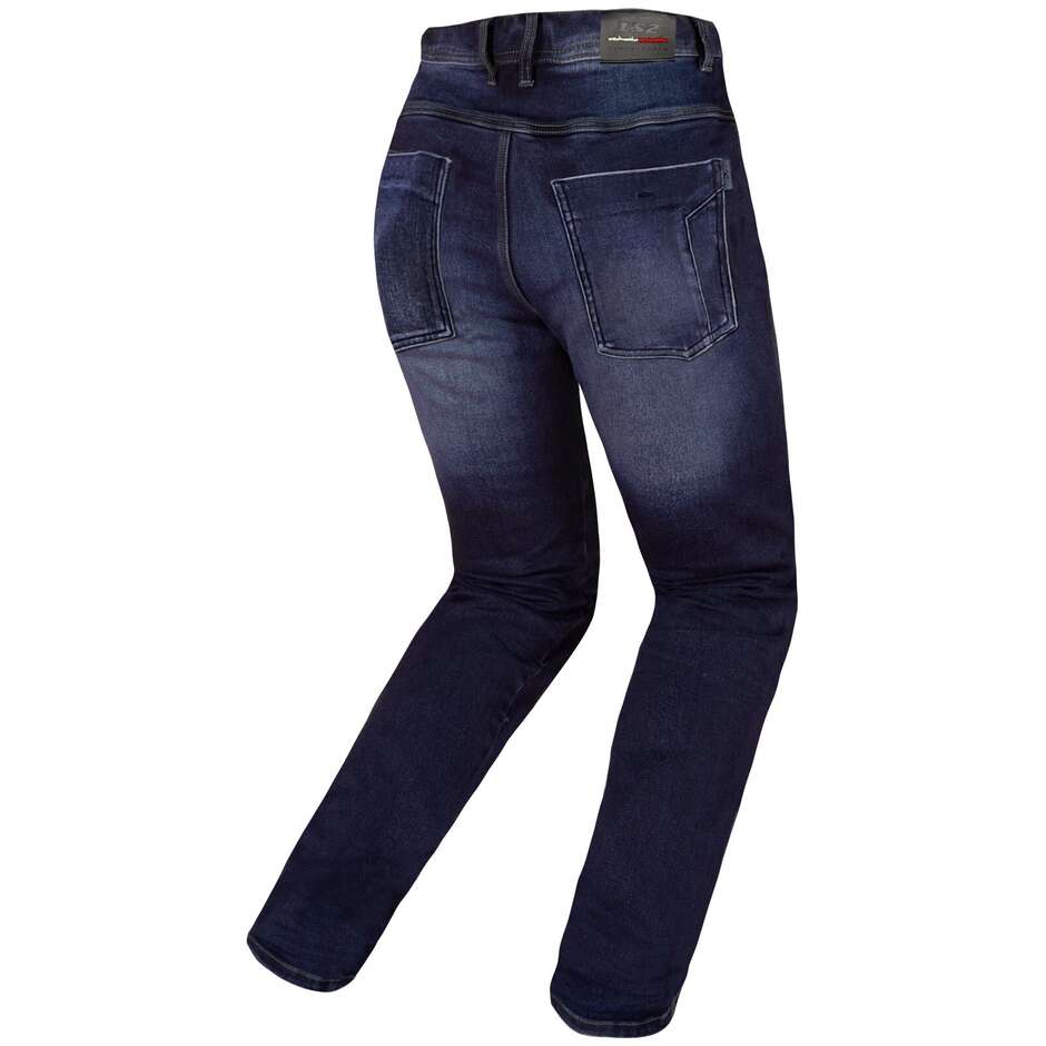 Jeans Moto Donna Ls2 BRADFORD LADY Dark Blu