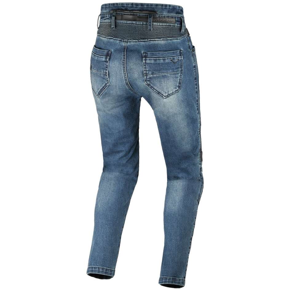 Jeans Moto Donna Macna Individa 2.0 Blu - Accorciati