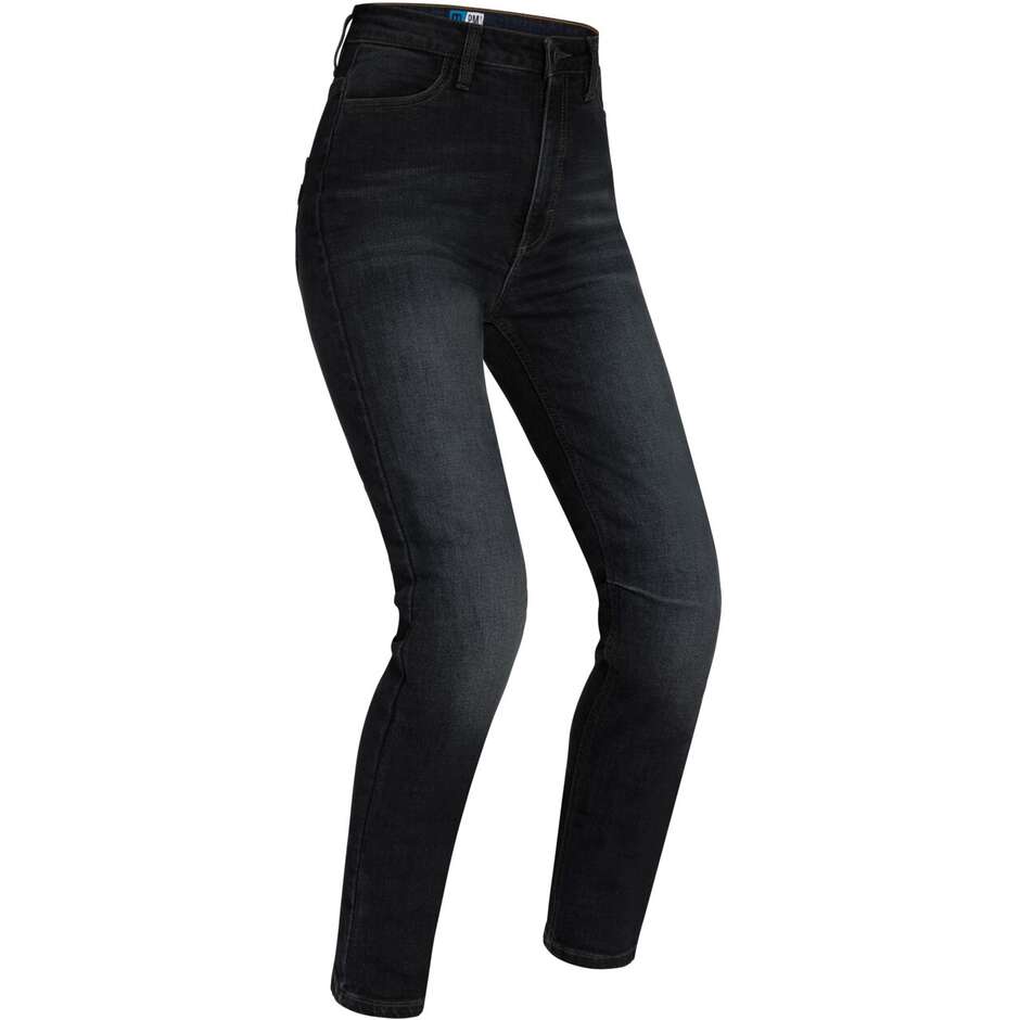 Jeans Moto Donna PMJ SARA Dark Blu
