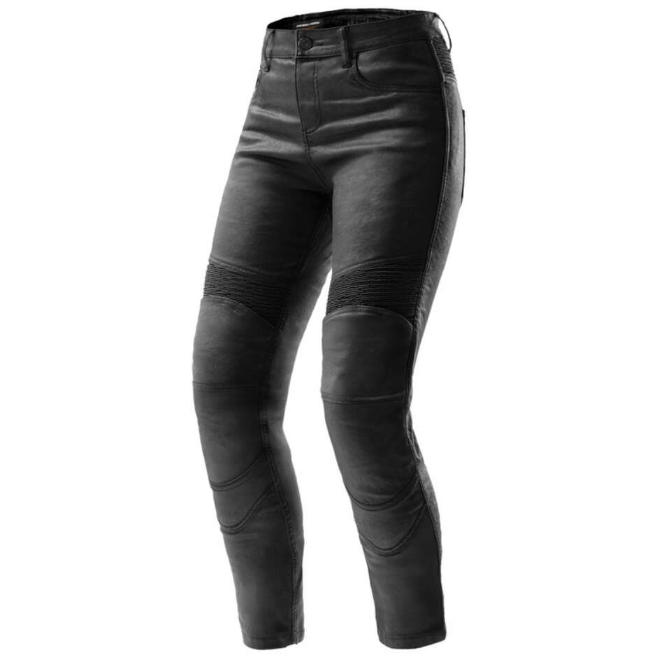 Jeans Moto Donna Rebelhorn ROXY Nero L30