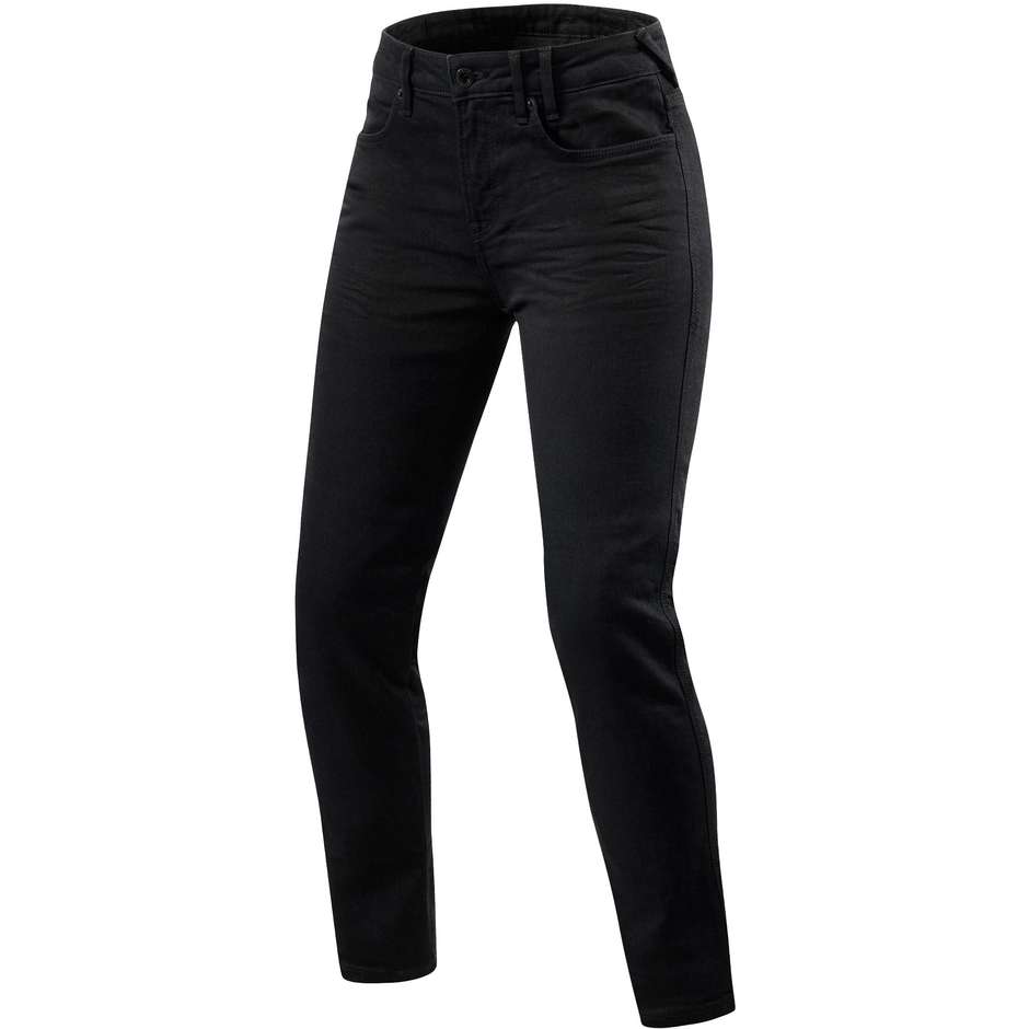 Jeans Moto Donna Rev'it MAPLE 2 Ladies SK Nero L30