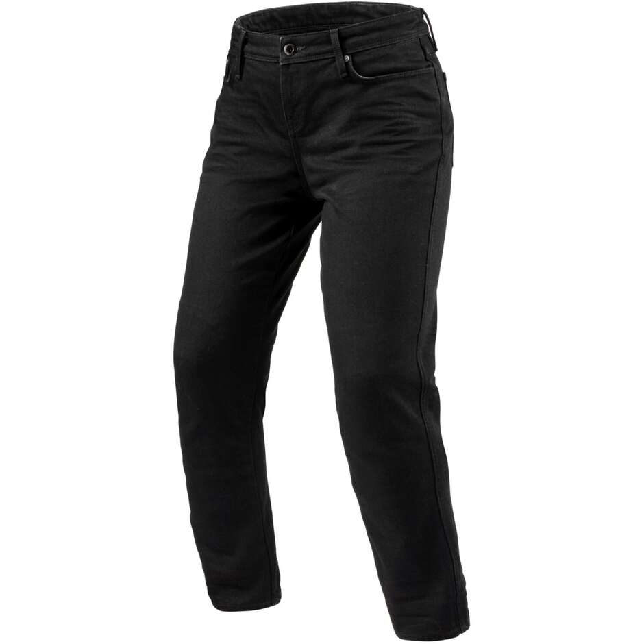 Jeans Moto Donna VIOLET LADIES BF Nero L30 taglia 34