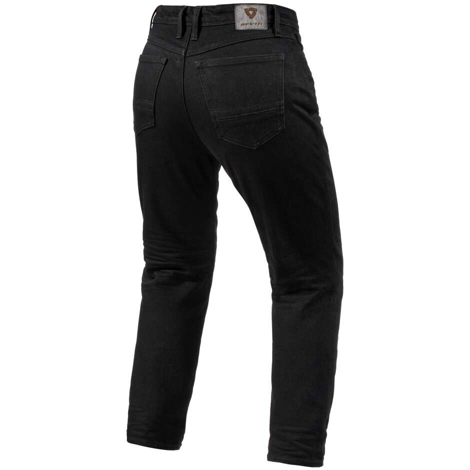 Jeans Moto Donna Rev'it VIOLET LADIES BF Nero L30