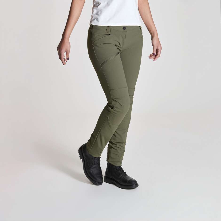 Jeans Moto Donna Spidi CHARGED LADY Militare
