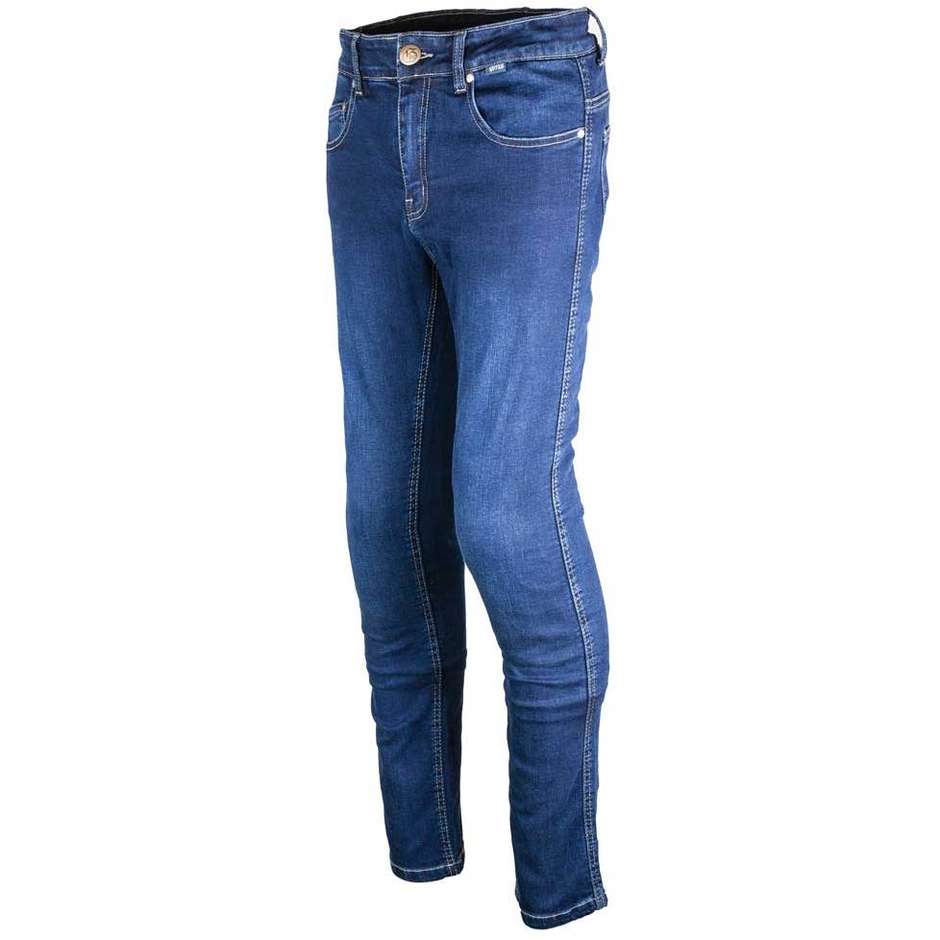 Jeans Moto Femme Gms RATTLE LADY Bleu L30