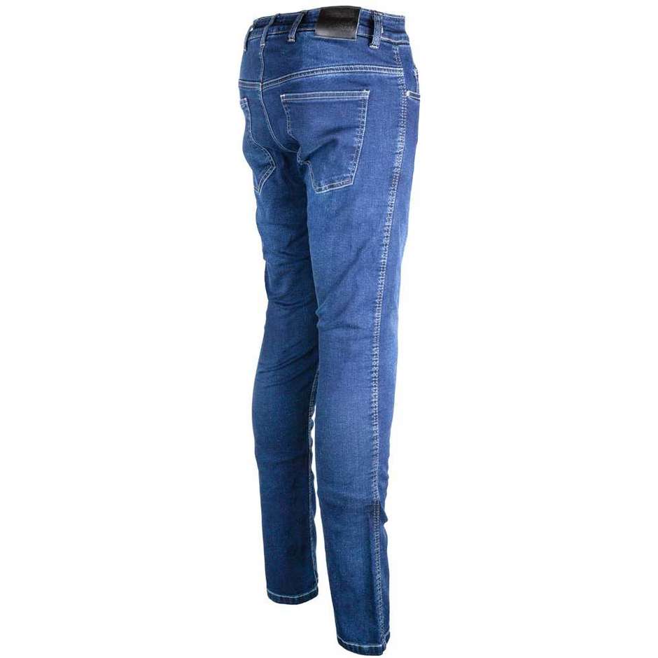 Jeans Moto Femme Gms RATTLE LADY Bleu L30