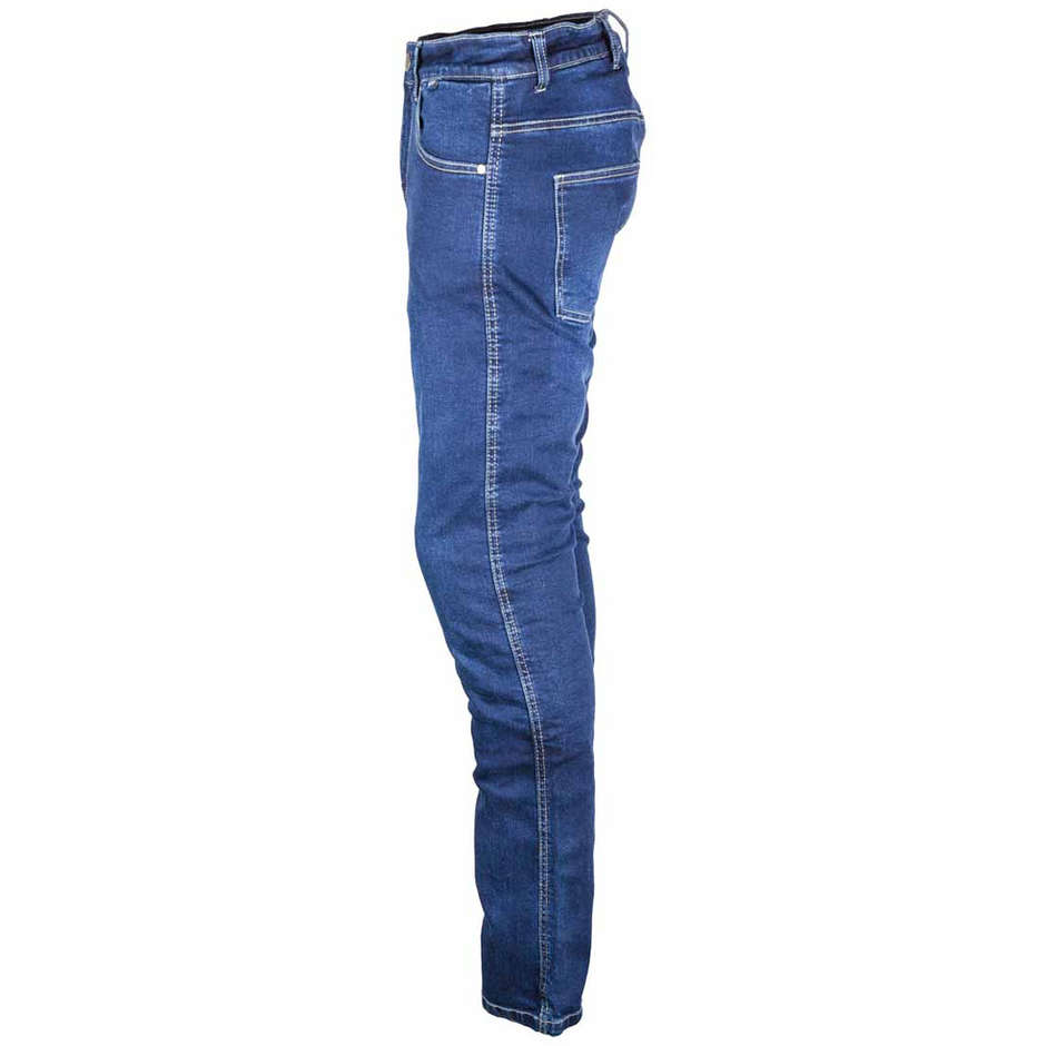 Jeans Moto Gms COBRA Bleu Foncé L32