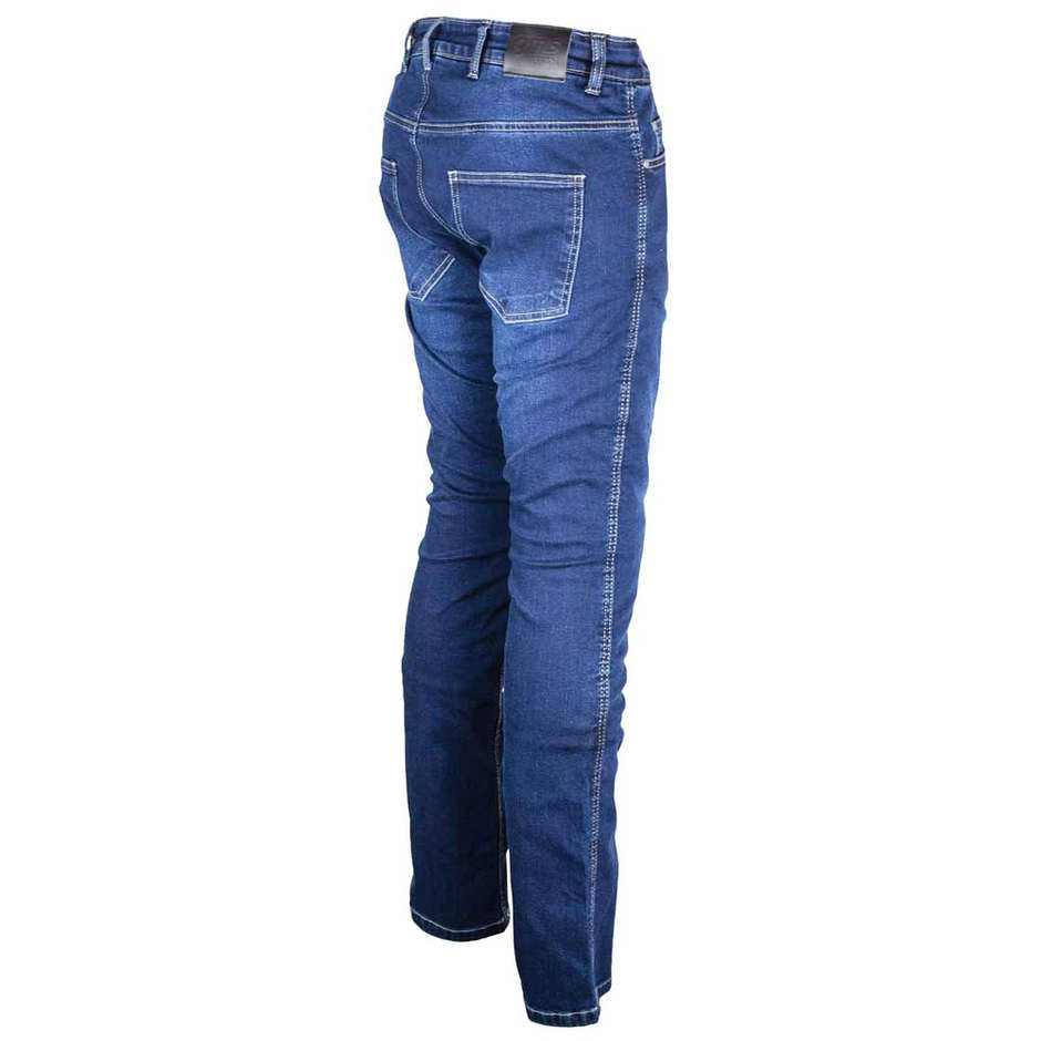 Jeans Moto Gms COBRA Blu Scuro L32