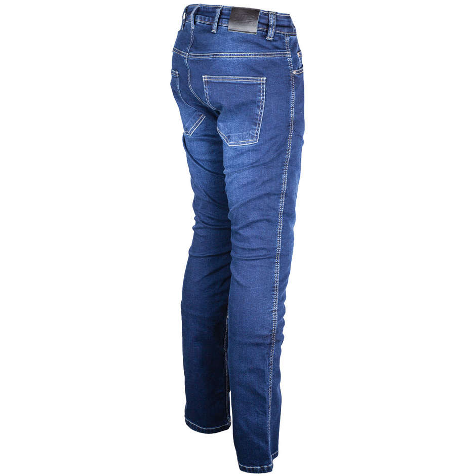 Jeans Moto Gms COBRA WP Blu Scuro L32