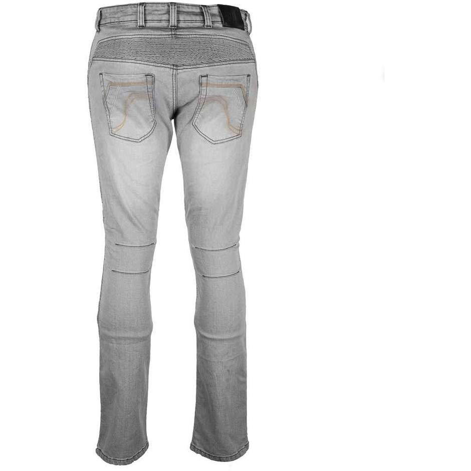 Jeans Moto Gms VIPER MAN Grigio L32