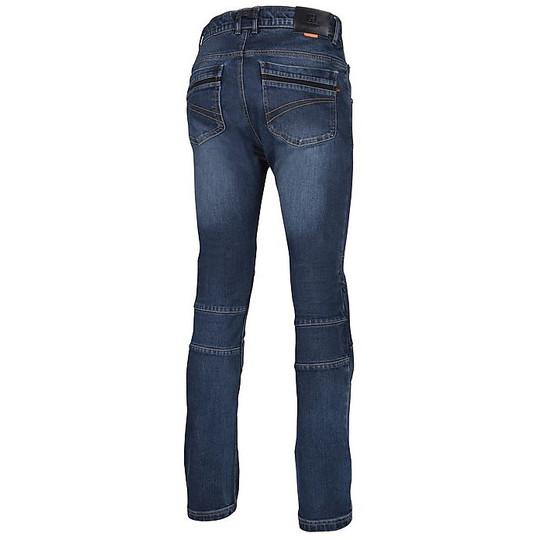 Jeans Moto Hevik Modello Nashville Blu Denim