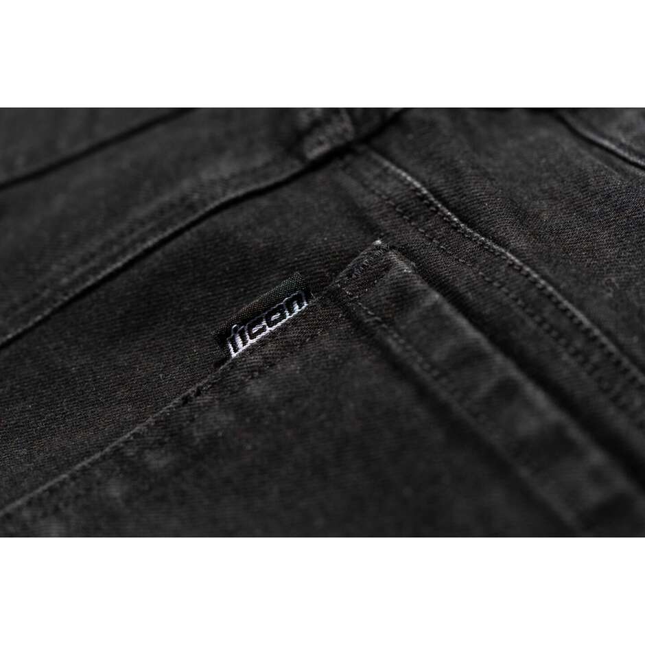 Jeans Moto Icon UPARMOR Noir