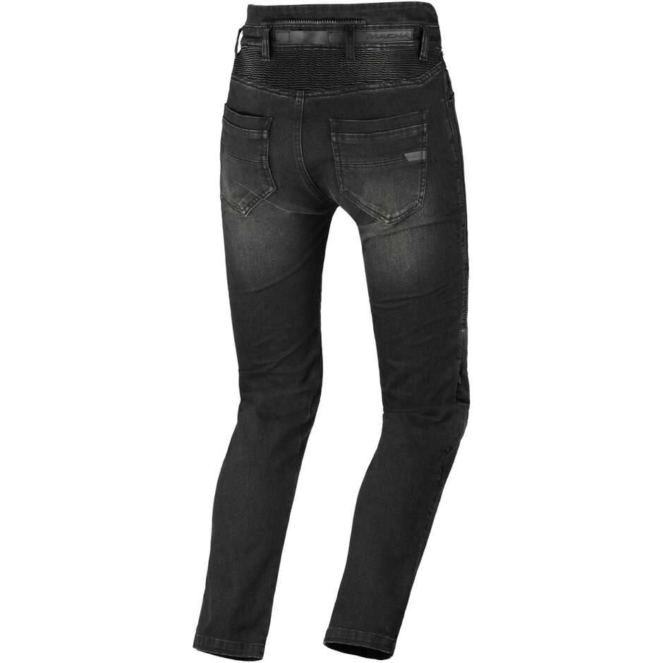 Jeans Moto Macna Individo 2.0 Nero - Accorciati