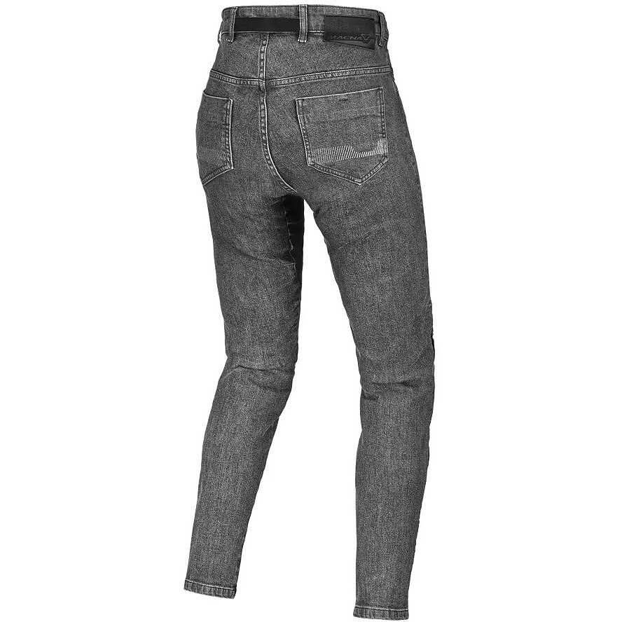 PANTALONI JEANS MOTO CARGO MACNA ARRIVAL NERO TASCONI PROTEZIONI CE TG 36
