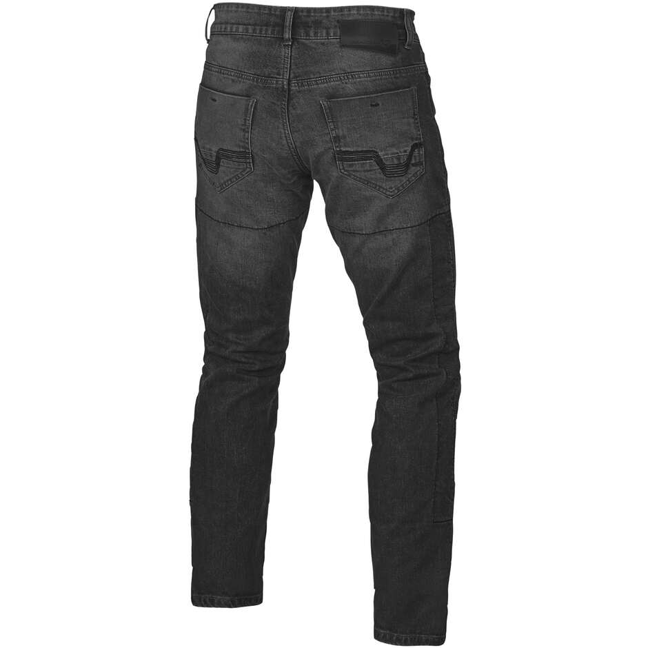 Jeans Moto Macna Revelin Superstretch Nero; wash option 01 - Accorciati
