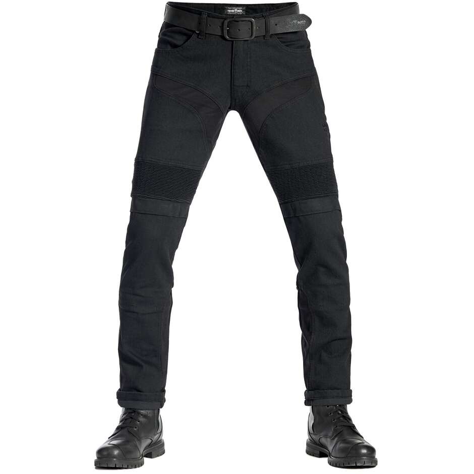 Jeans Moto Pando Moto KARLDO SLIM BLACK - L34