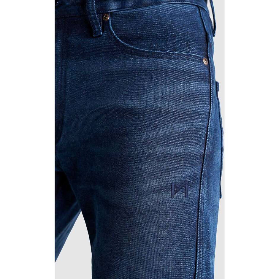 Jeans Moto Pando Moto Men's Slim-Fit ARNIE SLIM BLU - L34