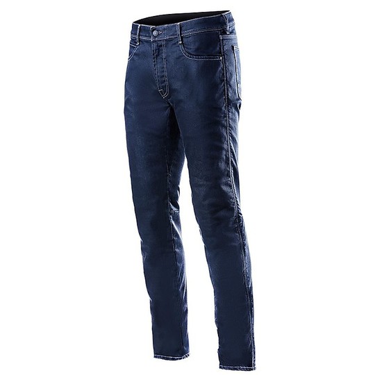 Jeans Moto Pantalon Alpinestars MERC Denim Rinse Plus Bleu