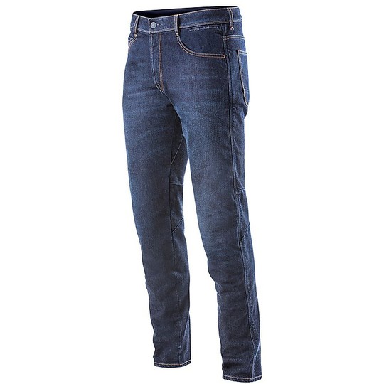 Jeans Moto Pantalon Alpinestars RADIUM Denim Mid Tone Blue