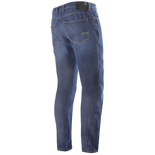 Jeans Moto Pantalon Alpinestars VICTORY Denim Mid Tone Blue