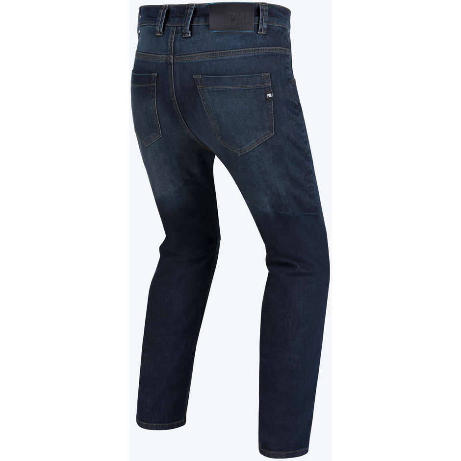 Jeans Moto Pantaloni PMJ Promo Jeans JEFFERSON Blu