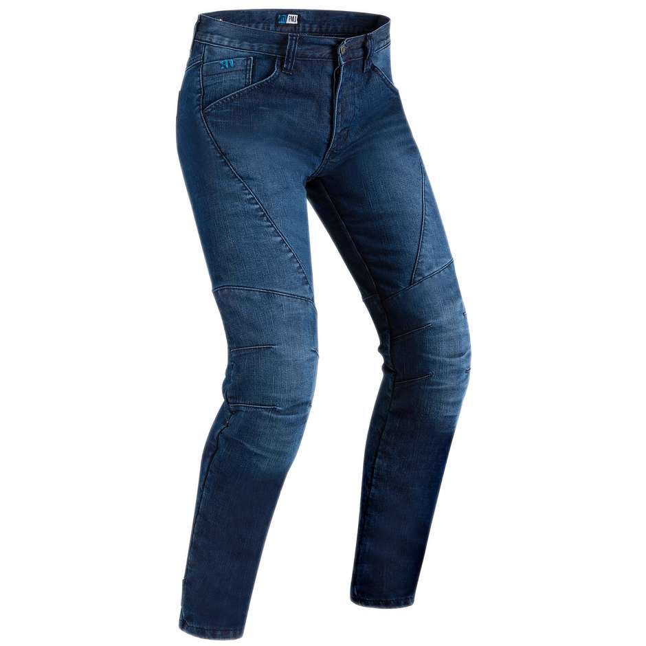 Jeans Moto PMJ Promo Jeans Titanblau Zertifikat