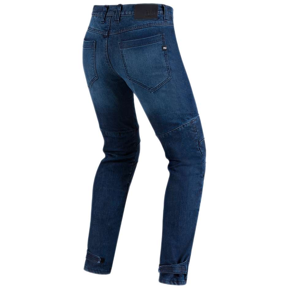 Jeans Moto PMJ Promo Jeans TITANIUM Certificato Blu