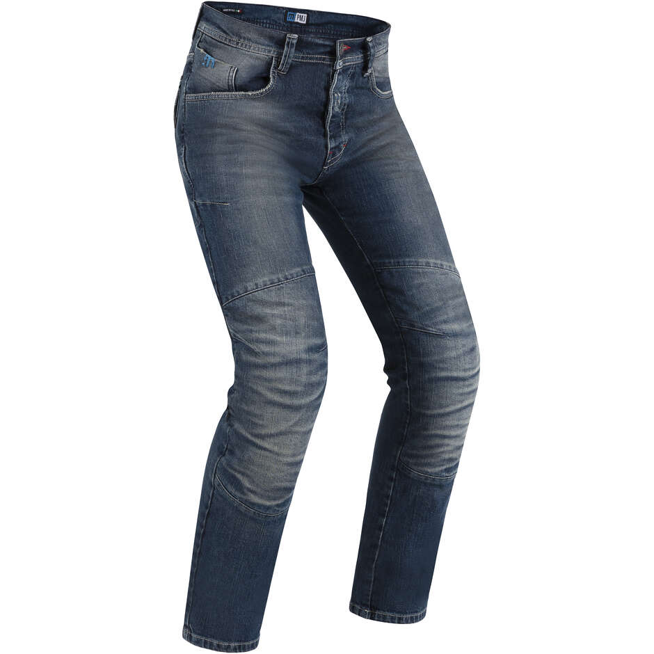 Jeans Moto PMJ Promo Jeans VEGAS Medio  Blu