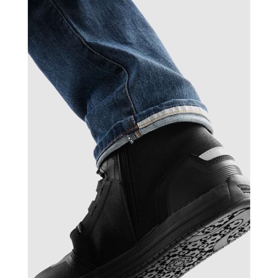 Jeans Moto Rebelhorn BRONCO Wash Blu L34