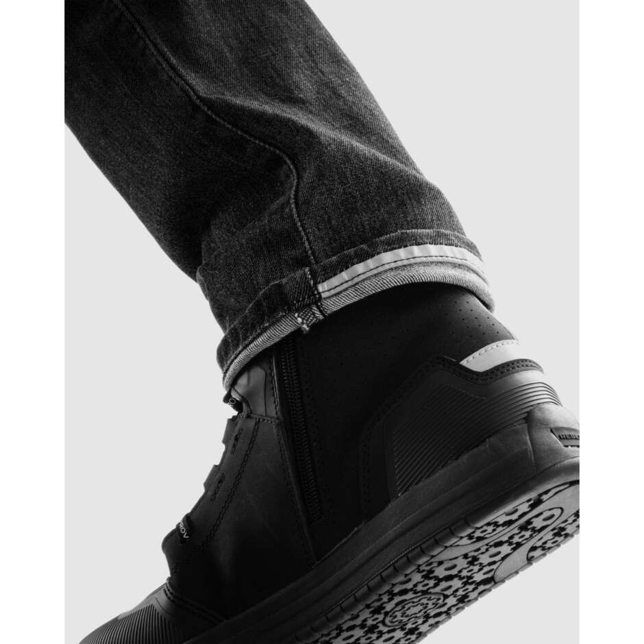 Jeans Moto Rebelhorn BRONCO Wash Nero L32