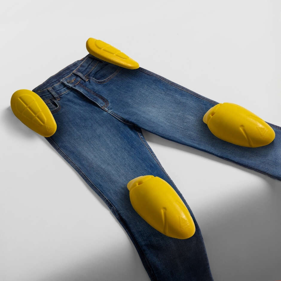 Jeans Moto Rebelhorn CLASSIC Monolayer Blu Slavato L34