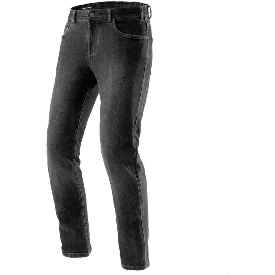 Jeans Moto Rebelhorn CLASSIC Monolayer Nero Slavato L32