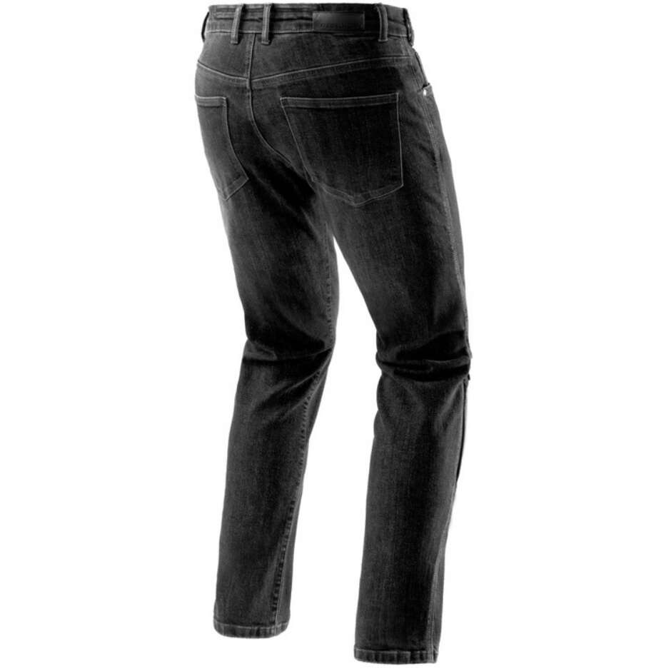 Jeans Moto Rebelhorn CLASSIC Monolayer Nero Slavato L32