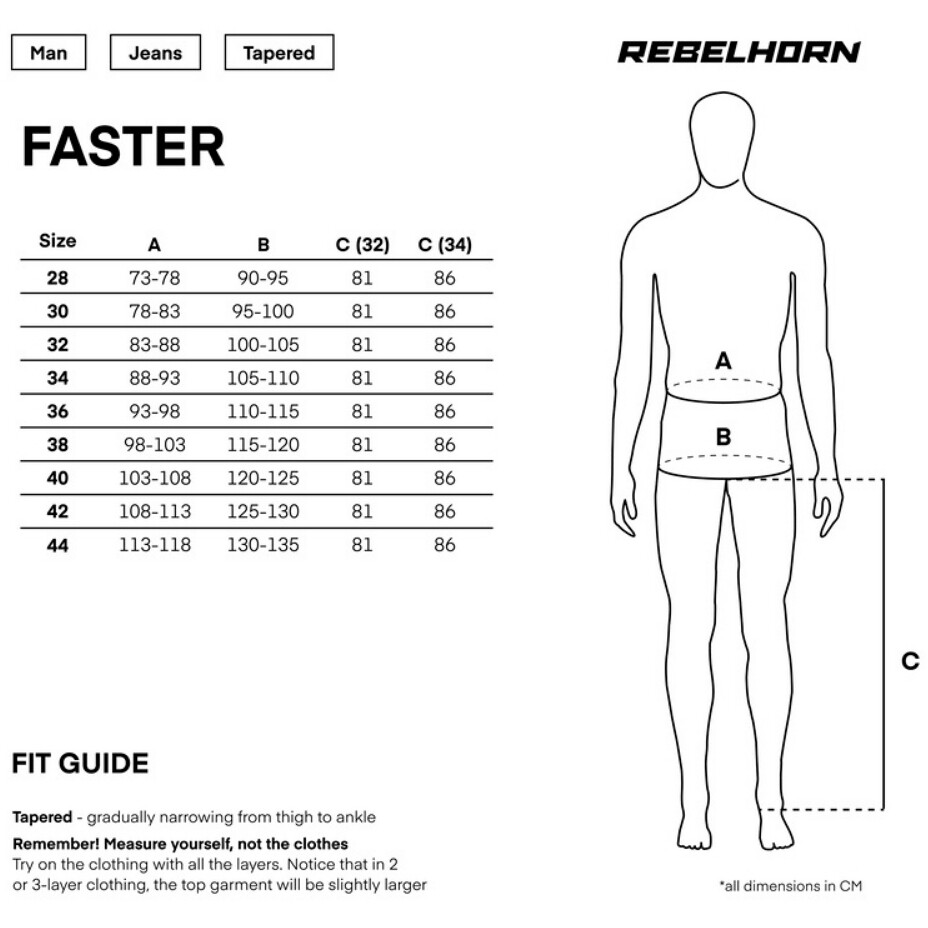 Jeans Moto Rebelhorn FASTER Verde Oliva L34