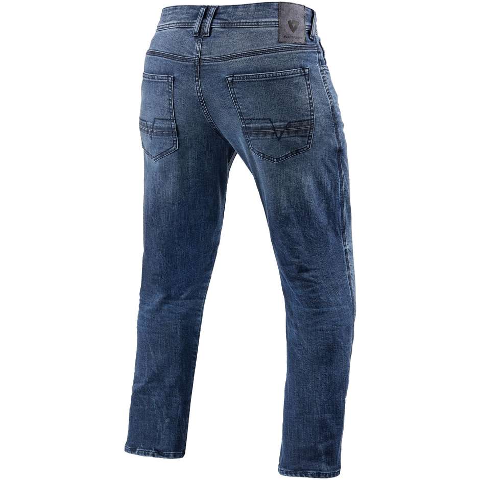 Jeans Moto Rev'it DETROIT 2 TF Medium Blue L32