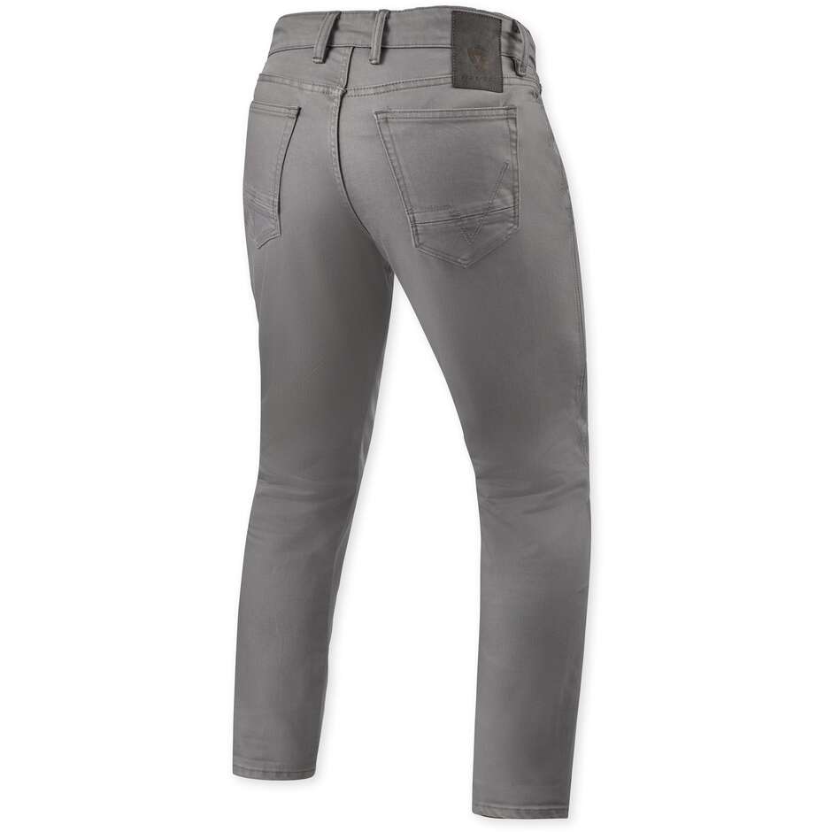 Jeans Moto Rev'it Jamison Slim Grigio L30