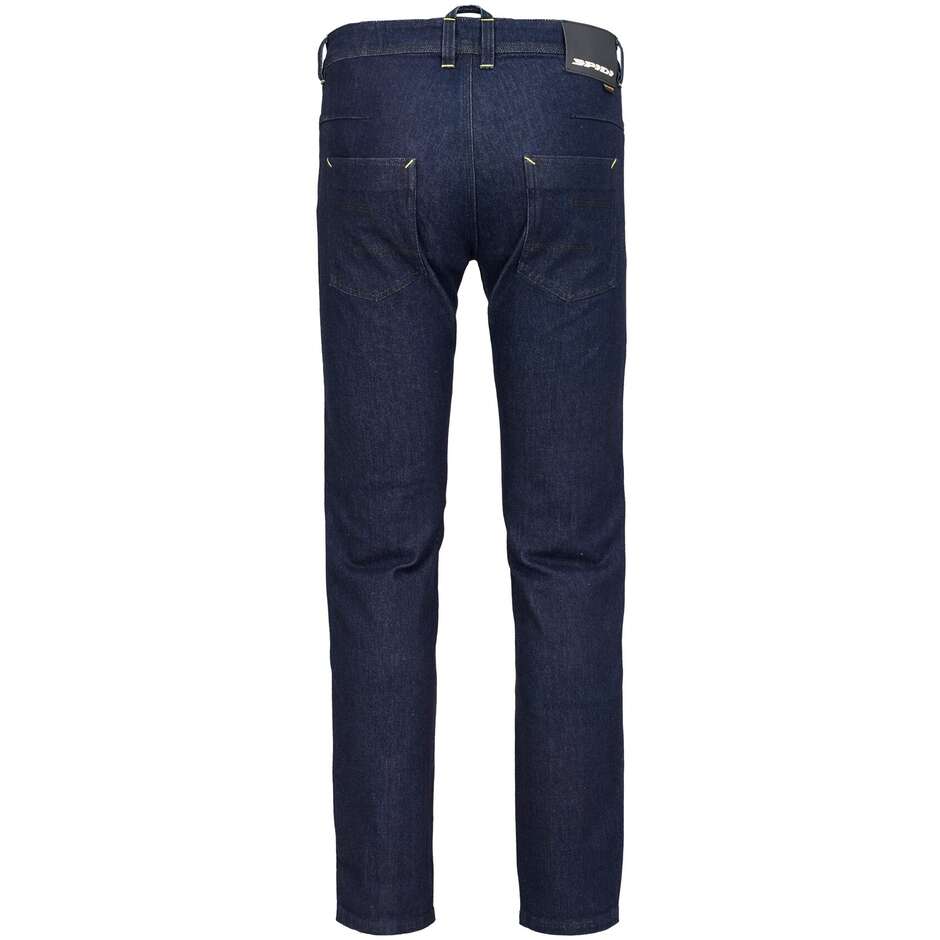 Jeans Moto Spidi J&K STRAIGHT EVO Blu Raw