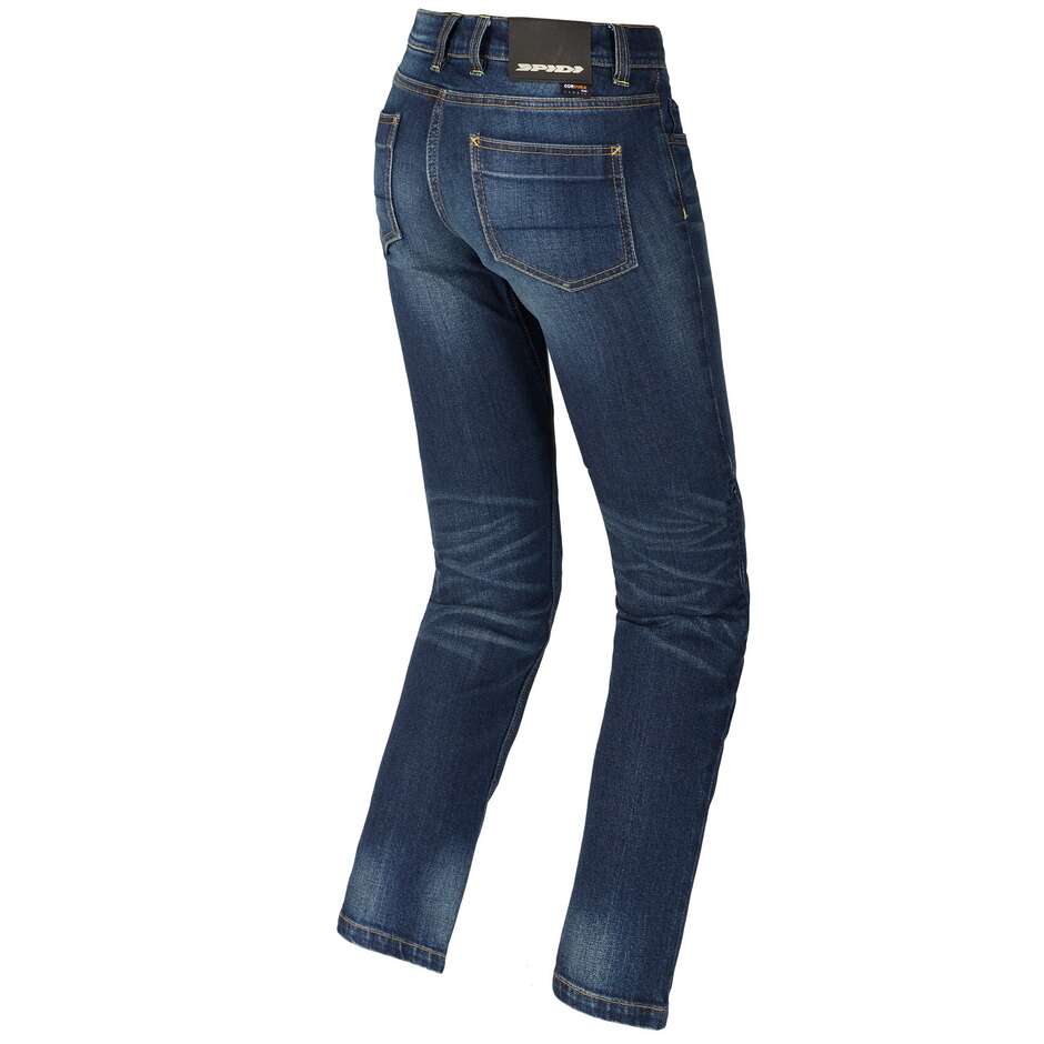 Jeans Moto Spidi J-TRACKER LADY LONG Blue Dark Used